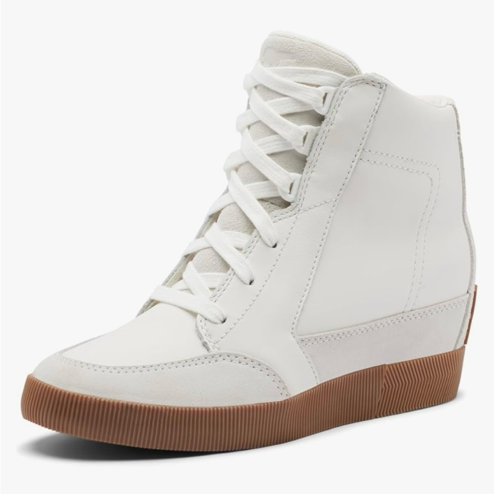 Sorel White Sneaker Boots Sleek Design, Waterproof, New in box